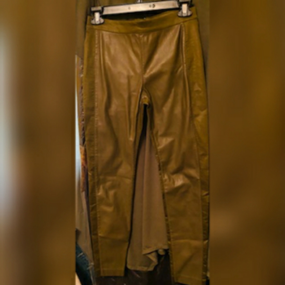 H&M Olive Green Slim Fit Pants